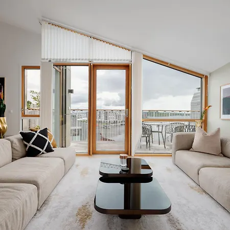 Leilighetshoteller Fully Serviced With Spectacular Views Towards The Munch Museum *